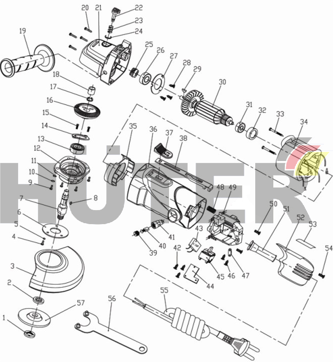 УШМ-1251100 KEY 72/12/2