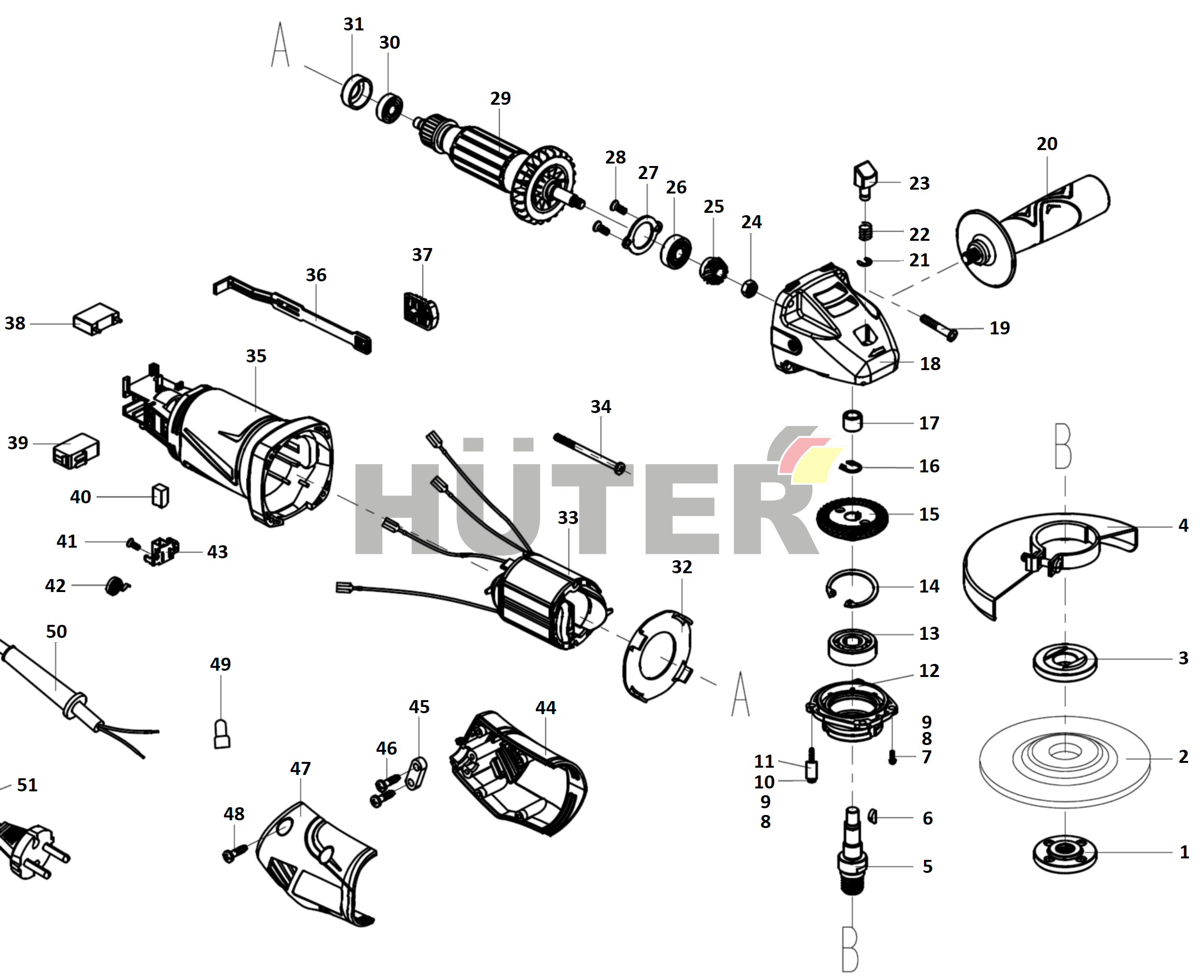 УШМ-125900 (с JLW3) JLW 72/12/1