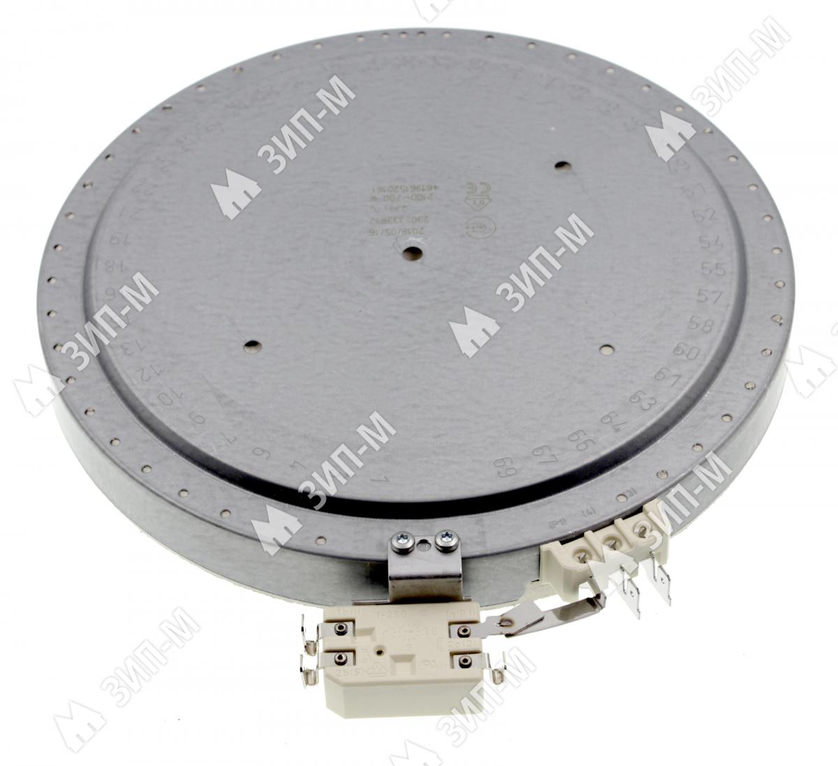 Эл.конфорка EIKA  (стеклокерамика), D=230mm, 2200|750W, с расширенной зоной C00339918